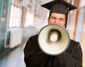 Your graduation speech will make people applause